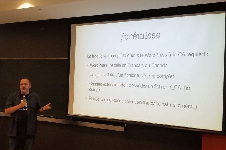 Ma participation à WordCamp Montréal 2018