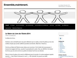 Le site, avant