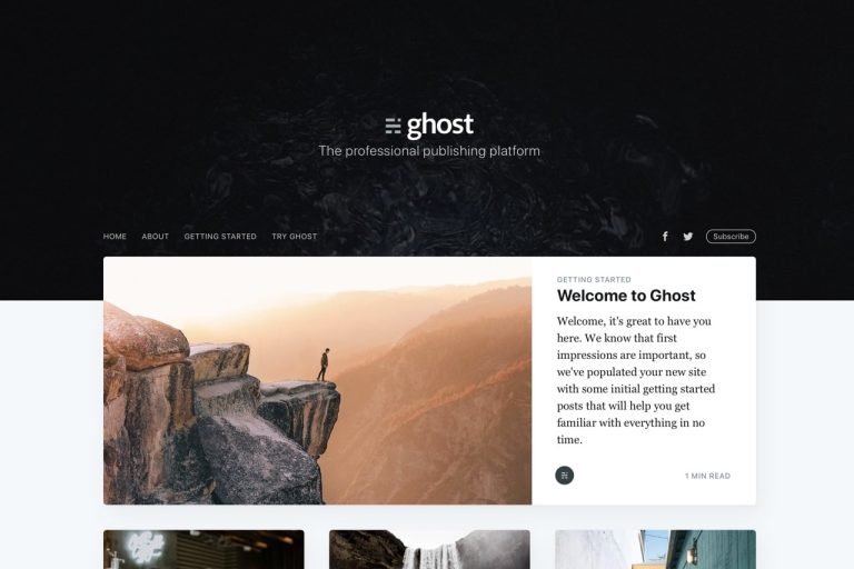 Ghost 2.0, le petit cousin distant de WordPress