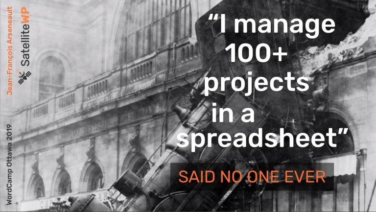 “I manage 100+ projects in a spreadsheet” said no one ever