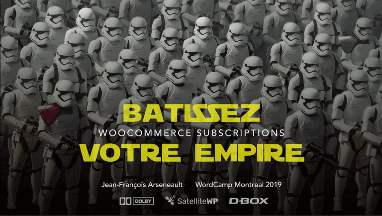 Bâtissez votre Empire avec WooCommerce Subscriptions